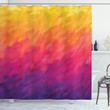 Watercolor Style Ombre Oil Painting Shower Curtain Home Decor