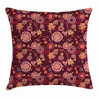 Vintage Foliage Composition Art Pattern Printed Cushion Cover