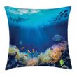 Various Fish Nautical Printed Cushion Cover Home Decor