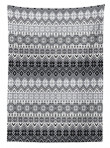 Nordic Snowflake Pattern Printed Tablecloth Home Decor