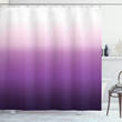 Abstract Tone Modern Purple Pattern Shower Curtain Home Decor