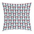Ottoman Style Floral Art Pattern Printed Cushion Cover