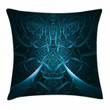 Abstract Spooky Effect Art Printed Cushion Cover