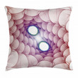 Unique Psychedelic Abstract Art Printed Cushion Cover