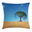 Desert Summer Solitude Art Printed Cushion Cover