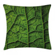 Forest Tree Leaf Texture Art Printed Cushion Cover
