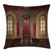 Medieval Palace Royality Art Pattern Printed Cushion Cover