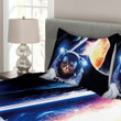 Supernova Eclipse 3D Printed Bedspread Set