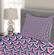 Retro Hipster Abstract 3D Printed Bedspread Set