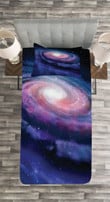 Nebula In Outer Space 3D Printed Bedspread Set