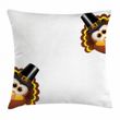 Funny Poultry Animal Art Pattern Printed Cushion Cover