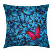 Large Bugs Lepidoptera Art Pattern Printed Cushion Cover