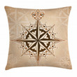 Mandala Sailing Themed Art Printed Cushion Cover