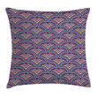 Inspired Rhombuses Art Pattern Printed Cushion Cover