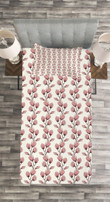 Feminine Flower Branch 3D Printed Bedspread Set
