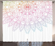 East Folklore Ombre Printed Window Curtain Home Decor
