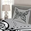 Silhouette Butterfly 3D Printed Bedspread Set