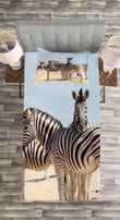 Namibia Africa Safari 3D Printed Bedspread Set