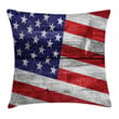 America Patriotic Day Art Pattern Printed Cushion Cover