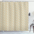 Grunge Jungle Safari Pattern Shower Curtain Home Decor