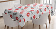 Red Woman Lips Romance Printed Tablecloth Home Decor