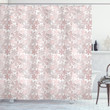 Spring Summer Pastel Pattern Shower Curtain Home Decor