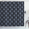 Vintage Royal Damask Printed Shower Curtain Home Decor