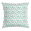 Prickle Plant In Pots Printed Cushion Cover Home Decor