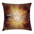 Spooky Scary Skull Baby Art Printed Cushion Cover