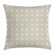 Azulejo Tiles Design Art Pattern Printed Cushion Cover