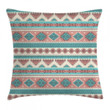 Aztec Style Pattern Art Printed Cushion Cover