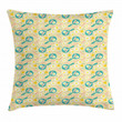 Breakfast Egg And Bacon Art Pattern Printed Cushion Cover
