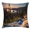 Romantic Usa Places Art Printed Cushion Cover