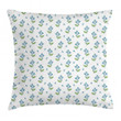 Spring Petals Blossom Little Pattern Printed Cushion Cover