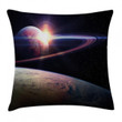 Massive Planets Cosmo Art Printed Cushion Cover