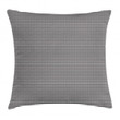 Modern Abstract Symmetric Black Background Pattern Cushion Cover