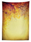Retro Autumn View Printed Tablecloth Home Decor