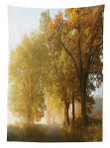 Autumn Morning Scenic Printed Tablecloth Home Decor