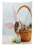 Cat As Easter Rabbit Printed Tablecloth Home Decor
