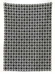 Rhombuses Crossing Lines Printed Tablecloth Home Decor