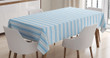 Wavy Soft Lines Pattern Printed Tablecloth Home Decor