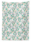 Japanese Spring Blossoms Pattern Printed Tablecloth Home Decor