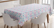 Milk Bottles Pacifiers Printed Tablecloth Home Decor