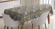 Creative Nature Blooming Printed Tablecloth Home Decor