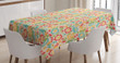 Colorful Slav Floral Printed Tablecloth Home Decor