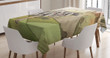 Dairy Cows Countryside Printed Tablecloth Home Decor