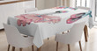 Dancer Girl In Flowers Art Printed Tablecloth Home Decor