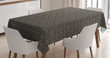 Traditional Feels Ornate Printed Tablecloth Home Decor