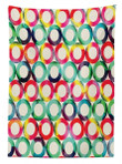 Retro Spots Colorful Circles Pattern Art Printed Tablecloth Home Decor