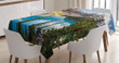 Canada Landscape Lake Photo Printed Tablecloth Home Decor